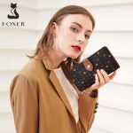 Γυναικείο  PVC πορτοφόλι  Foxer 2161013F καφέ