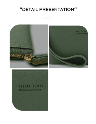 Γυναικείο πορτοφόλι Pierre Loues 329-8S πράσινο
