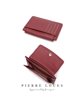 Γυναικείο πορτοφόλι Pierre Loues 805-39 μαύρο