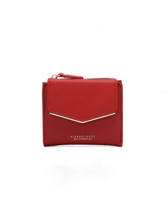 Γυναικείο πορτοφόλι Pierre Loues 821-56-2 κόκκινο