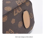Γυναικεία Τσάντα PVC Χιαστί/Χειρός Foxer 9140150F καφέ