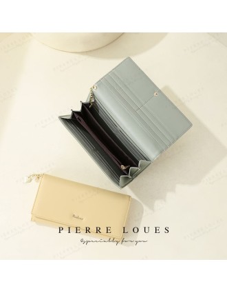 Γυναικείο πορτοφόλι Pierre Loues 982-12 καφέ