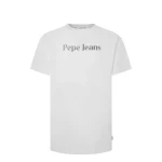 Pepe Jeans Clifton Ανδρικό T-shirt PM509374-800 Λευκό