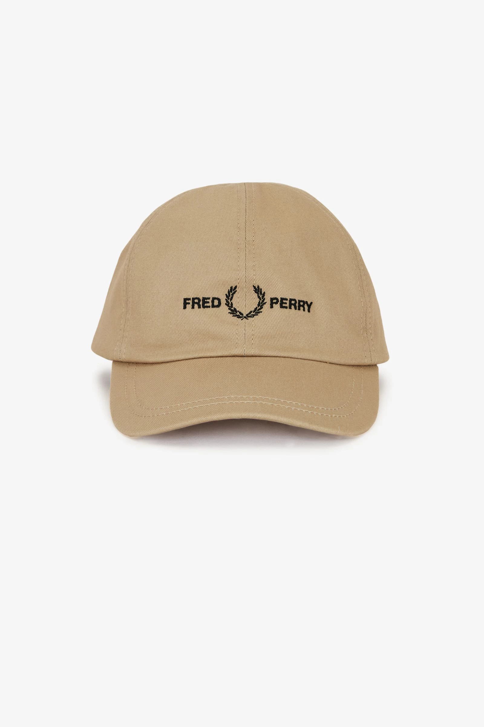 Fred Perry Unisex Graphic Branding Twill Cap HW4630-363 Μπεζ