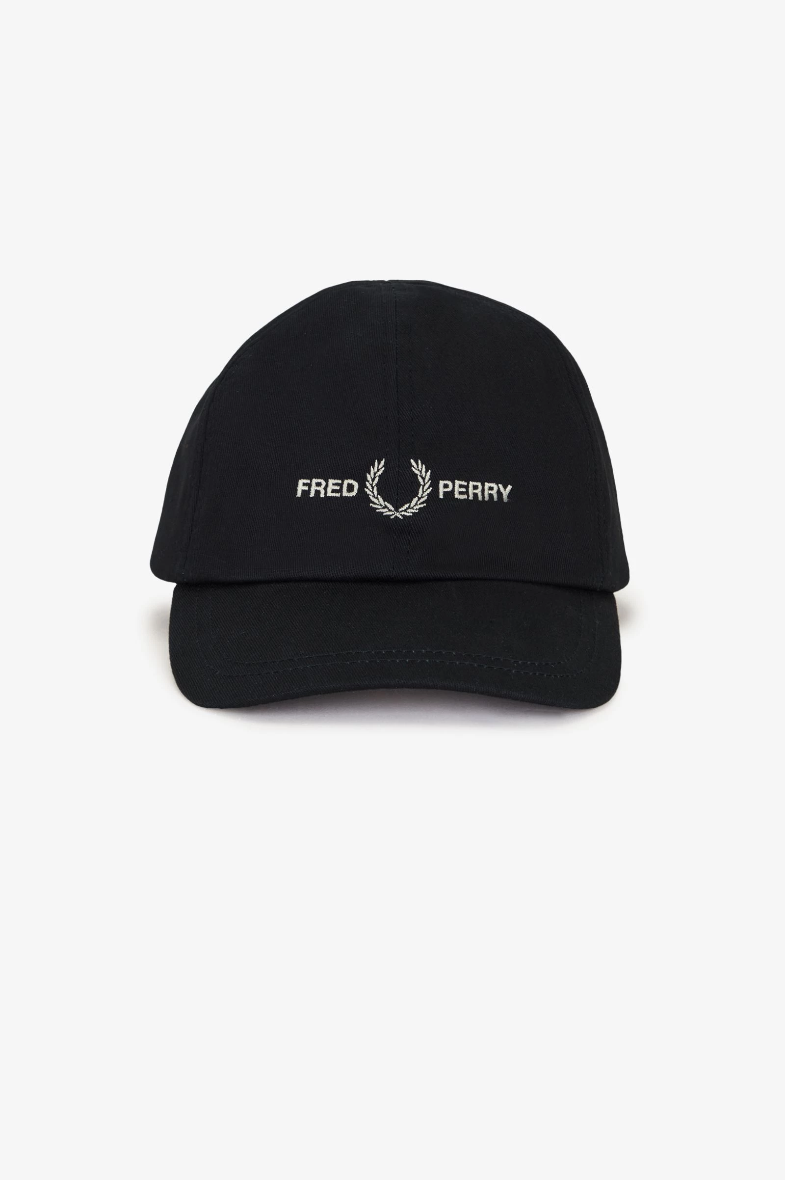 Fred Perry Unisex Graphic Branding Twill Cap HW4630-V53 Μαύρο