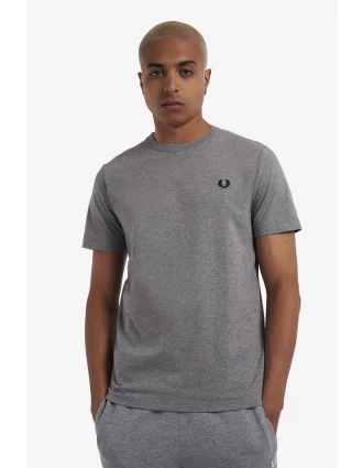 Fred Perry Ανδρική Μπλούζα Crew Neck T-Shirt M1600-420 Γκρι