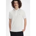 Fred Perry Ανδρική Μπλούζα Twin Tipped Polo M3600-U83 Λευκό