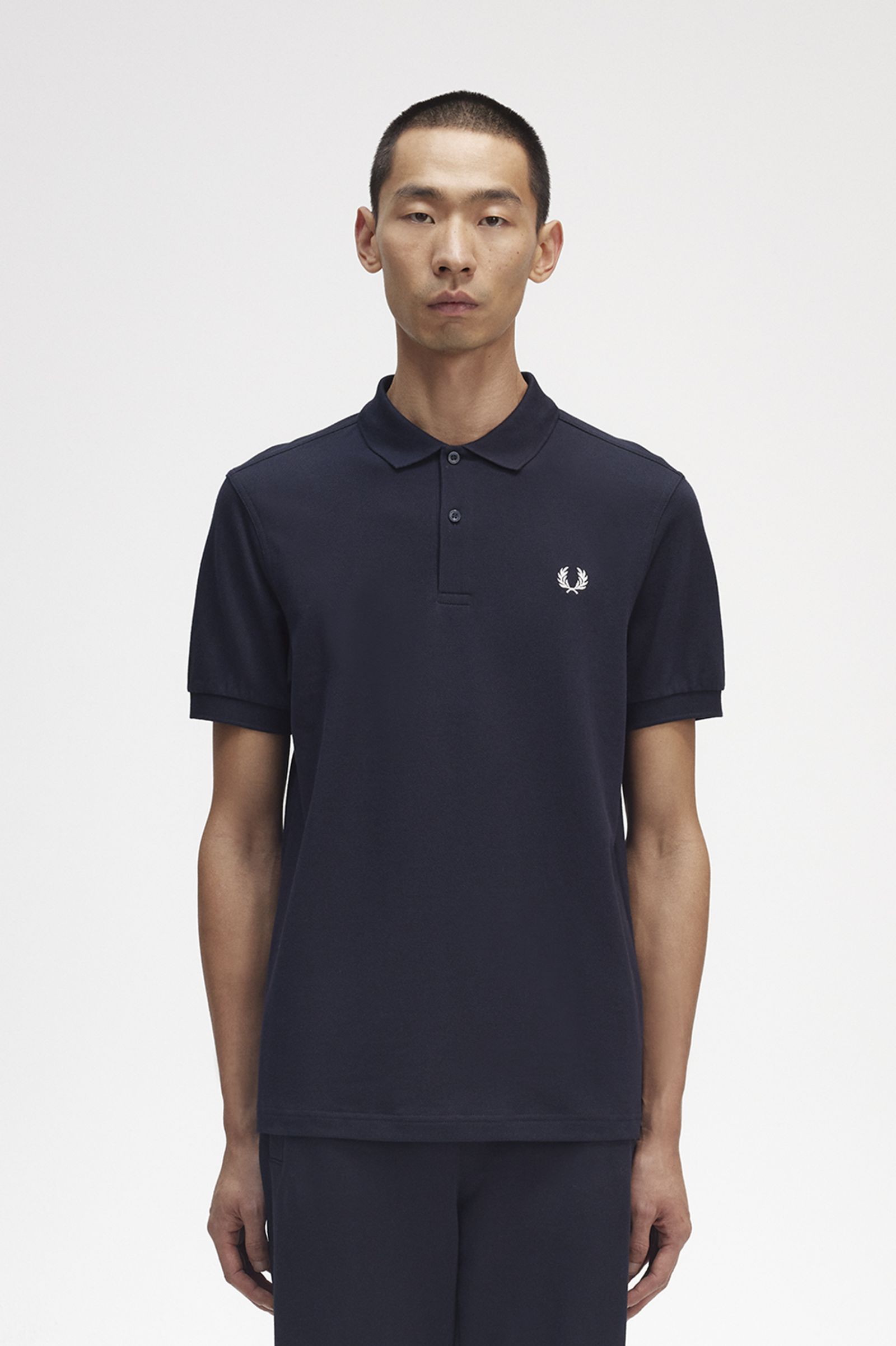 Ανδρικό Polo Plain Fred Perry Shirt M6000-608 Μπλε