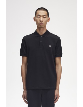 Ανδρικό Polo Plain Fred Perry Shirt M6000-906 Μαύρο