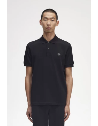 Ανδρικό Polo Plain Fred Perry Shirt M6000-906 Μαύρο