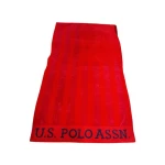 U.S. Polo Assn. Πετσέτα θαλάσσης 170x100cm 6624152196-155 Κόκκινο