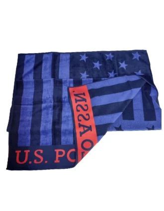 U.S. Polo Assn. Πετσέτα θαλάσσης 170x100cm 6624152196-177 Μπλε