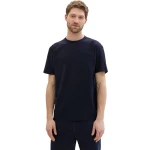 Tom Tailor Ανδρική Μπλούζα Structured T-Shirt 1042412-10668 Μπλε