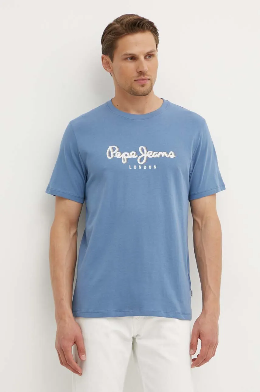 Pepe Jeans Ανδρικό T-shirt PM509428-553 Μπλε