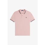 Fred Perry Ανδρική Μπλούζα Twin Tipped Polo M3600-T89 Ροζ