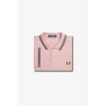 Fred Perry Ανδρική Μπλούζα Twin Tipped Polo M3600-T89 Ροζ