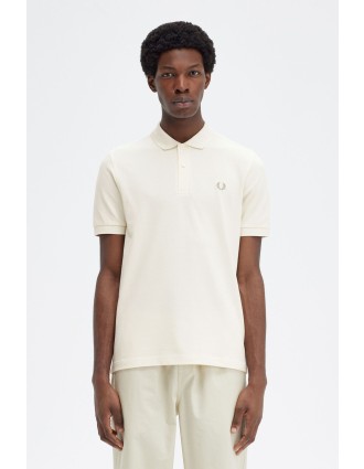 Ανδρικό Polo Plain Fred Perry Shirt M6000-V37 Εκρού