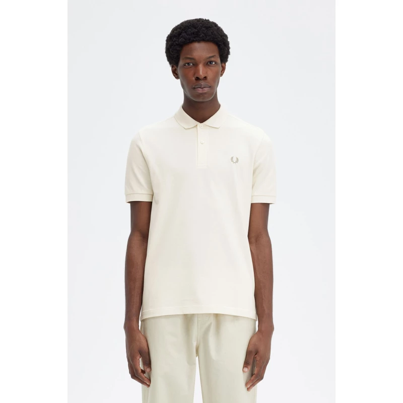 Ανδρικό Polo Plain Fred Perry Shirt M6000-V37 Εκρού