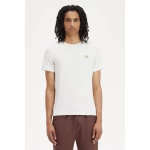 Fred Perry Ανδρική Μπλούζα Πετσετέ Towelling Τ-Shirt M7798-129 Snow White