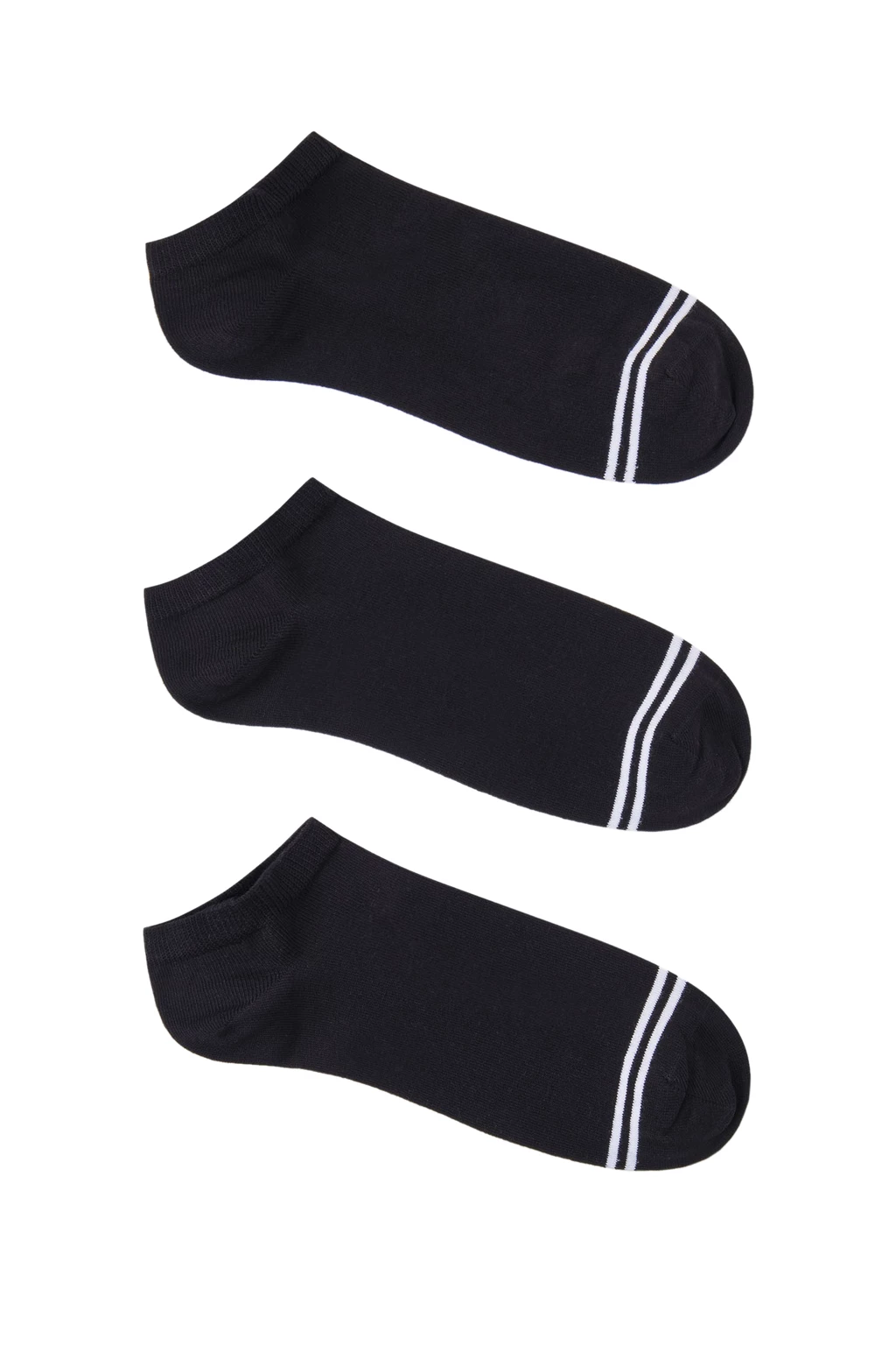 Pepe Jeans Σετ 3 Ζευγάρια Κάλτσες Σοσόνια PMU30044-999 Μαύρο