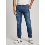 Pepe Jeans Tapered Fit Spike Παντελόνι Ανδρικό PM207391DU6-000 Μπλε