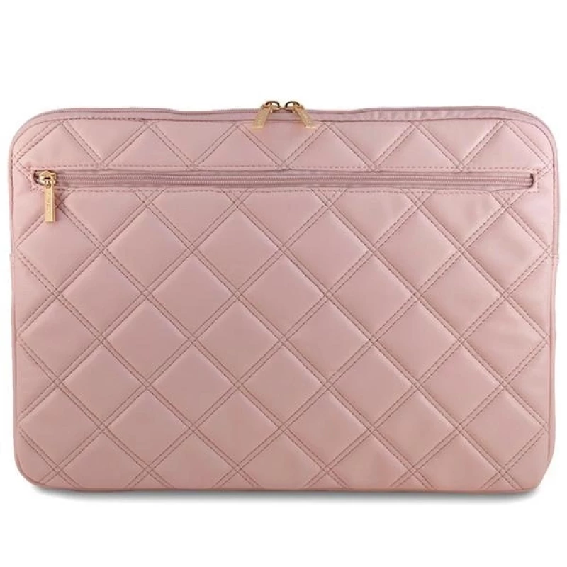 Guess Quilted 4G Θήκη για Laptop 16" GUCS16ZPSQSSGP-Ροζ