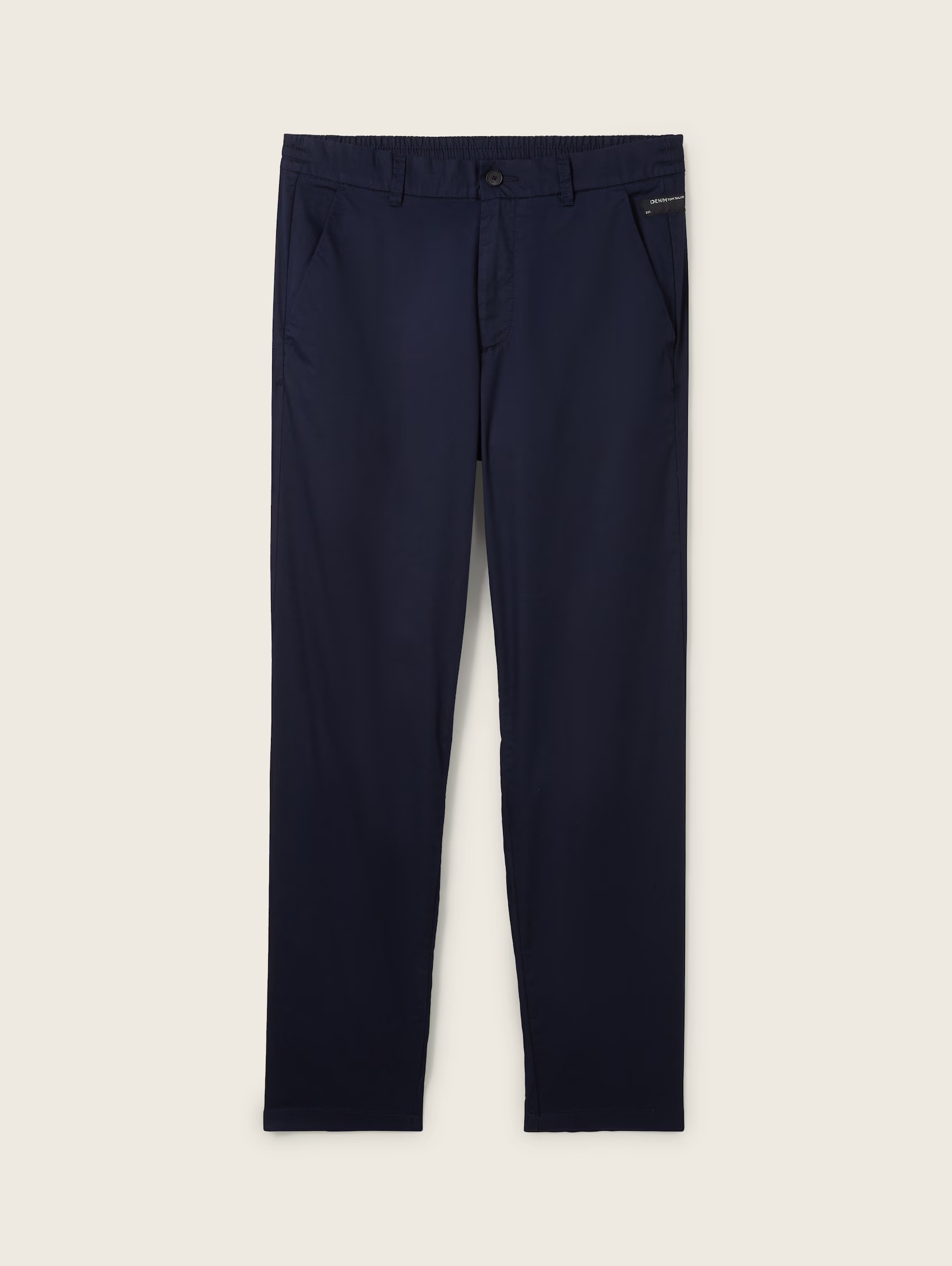 Tom Tailor Ανδρικό Παντελόνι Regular Tapered Chino 1041461-10668 Μπλε