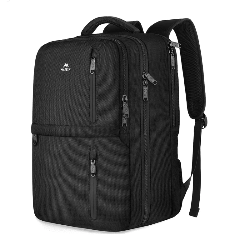 Σακίδιο πλάτης 40L Travel 17” Matein 1197 μαύρο