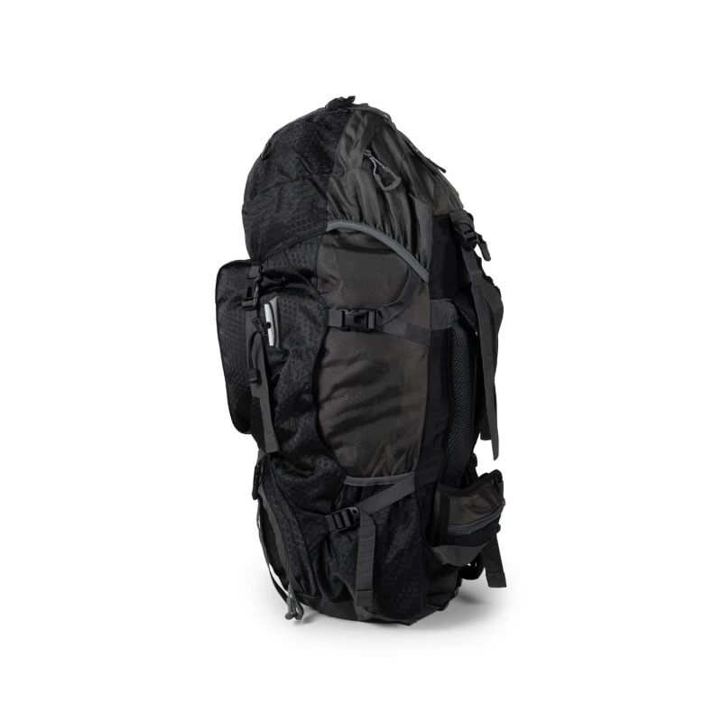 αδιάβροχο Daypack 60L Camping 1488 μαύρο