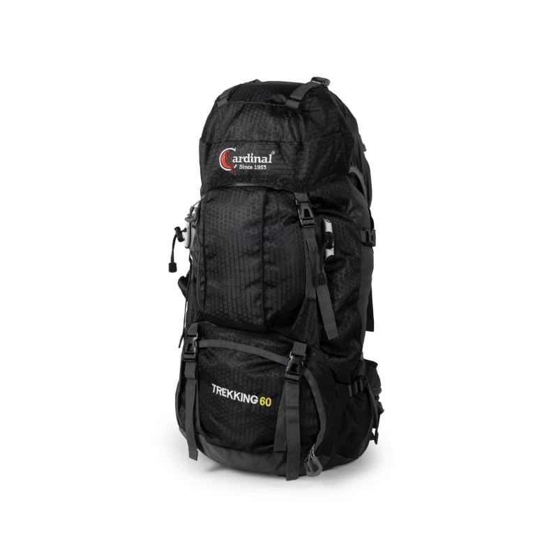 αδιάβροχο Daypack 60L Camping 1488 μαύρο