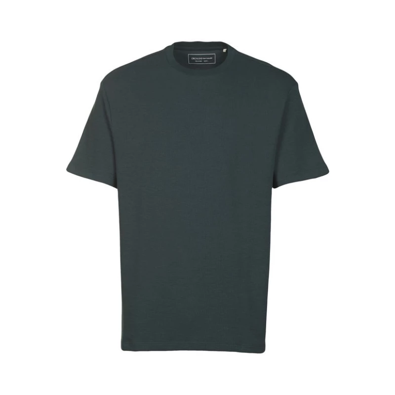 Tom Tailor Ανδρική Μπλούζα Relaxed Structured T-Shirt 1040879-10362 Πράσινο