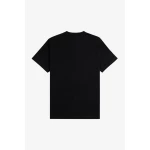 Fred Perry Ανδρική Μπλούζα Embroidered T-Shirt M4580-S76 Μαύρο