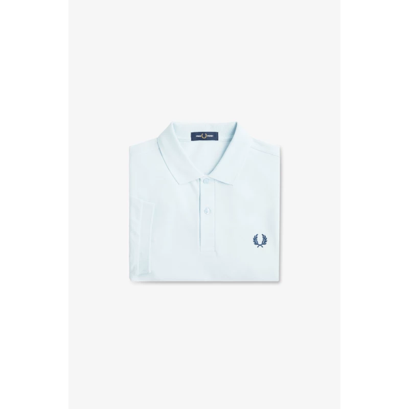 Ανδρικό Polo Plain Fred Perry Shirt M6000-V08 Σιέλ