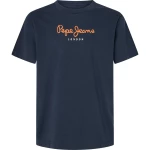 Pepe Jeans Eggo Ανδρική Μπλούζα T-Shirt PM508208-594 Μπλε