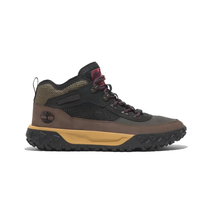 Timberland Ανδρικό Μποτάκι Greenstride Motion 6 Mid Lace Up HKR Boot TB0A6CW1EJC Μαύρο