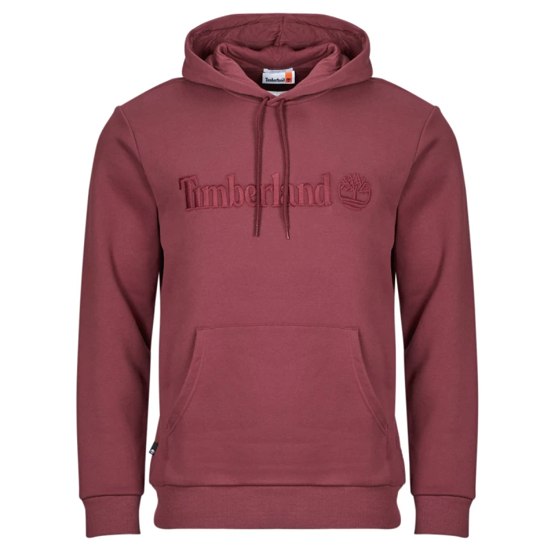 Timberland Ανδρικό Φούτερ Με Κουκούλα Embroidery Tonal Hoodie TB0A6VFJ600 Μπορντό