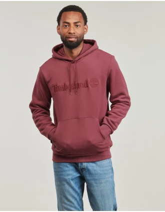 Timberland Ανδρικό Φούτερ Με Κουκούλα Embroidery Tonal Hoodie TB0A6VFJ600 Μπορντό