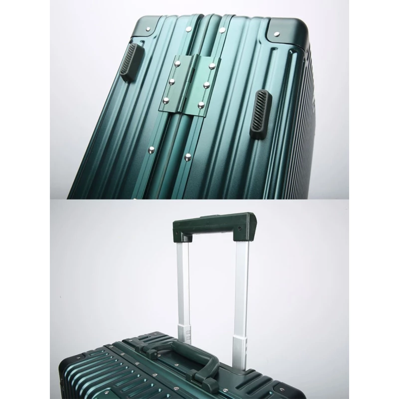 Βαλίτσα trolley case καμπίνας Bopai 833-853201/50 cm πράσινο