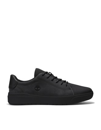 Ανδρικά Δερμάτινα Παπούτσια Timberland Seneca Bay Low Lace Sneaker Jet Black TB0A5S8R015 Μαύρο