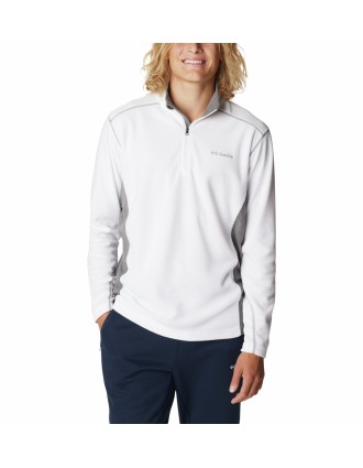 Columbia Ανδρική Μπλούζα Klamath Range™ II Half Zip Fleece EM6503-100 Λευκό