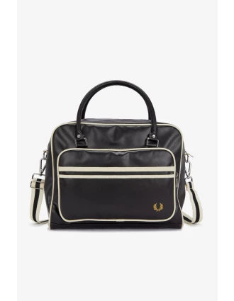 Fred Perry Ανδρική Τσάντα Classic Holdall Side Bag L8256-D57 Μαύρο