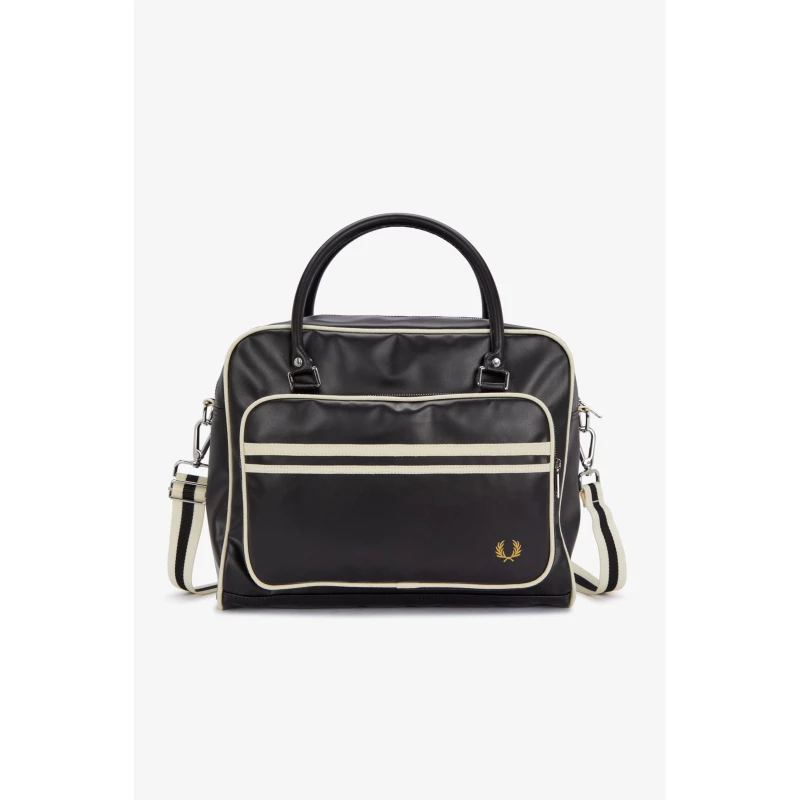 Fred Perry Ανδρική Τσάντα Classic Holdall Side Bag L8256-D57 Μαύρο