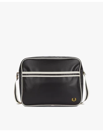 Fred Perry Ανδρική Τσάντα Ώμου Classic Shoulder Bag L8257-D57 Μαύρο