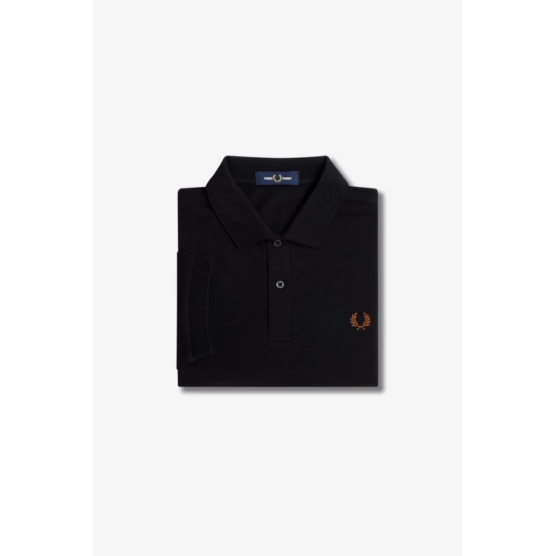 Ανδρικό Polo Plain Fred Perry Shirt M6000-U35 Μαύρο