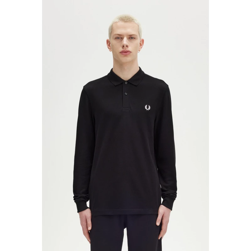 Fred Perry Ανδρική Μπλούζα Polo M6006-350 Μαύρο