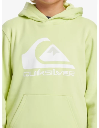 Quiksilver Ανδρικό Φούτερ με Κουκούλα Big Logo Hood AQYFT03356-GCQ0 Λαχανί