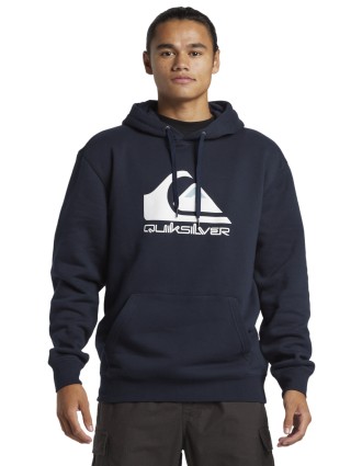 Quiksilver Ανδρικό Φούτερ με Κουκούλα Big Logo Hood AQYFT03356-KTP0 Μπλε