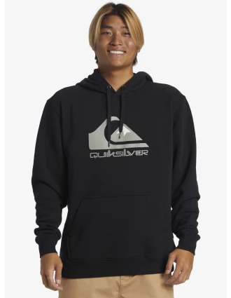 Quiksilver Ανδρικό Φούτερ με Κουκούλα Big Logo Hood AQYFT03356-KVJ0 Μαύρο