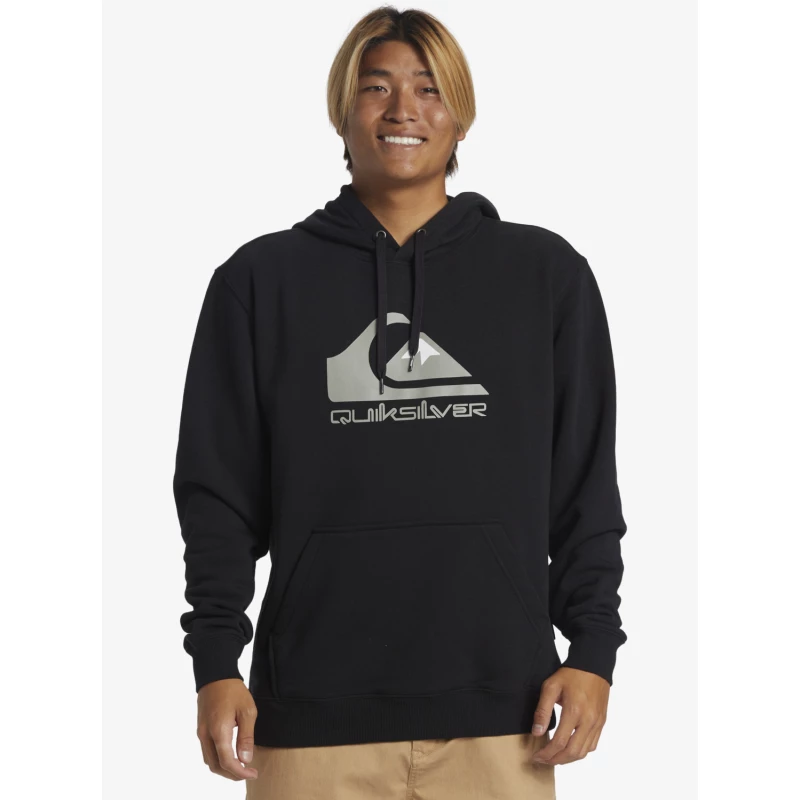 Quiksilver Ανδρικό Φούτερ με Κουκούλα Big Logo Hood AQYFT03356-KVJ0 Μαύρο