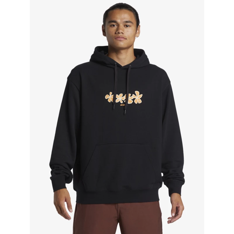 Quiksilver Ανδρικό Φούτερ με Κουκούλα Graphic Hood AQYFT03411-KVJ0 Μαύρο